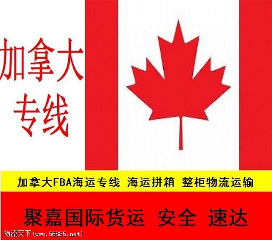 寧波到加拿大FBA海運 海運拼箱 整柜專線雙清